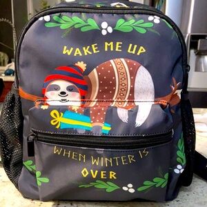 Orezi toddler backpack Sleeping Sloth Unisex